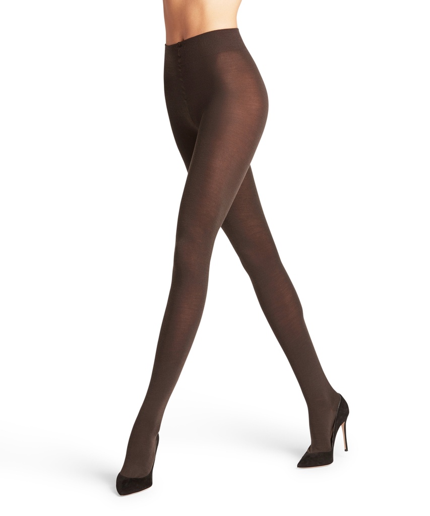 Collants Laine dame FALKE "Softmerino" 48425 - Dark brown 5239