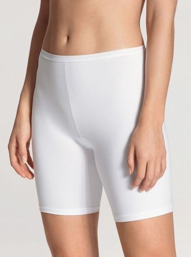 Culotte short à longues jambes 95% coton CALIDA "Comfort" 26024 - Blanc 001