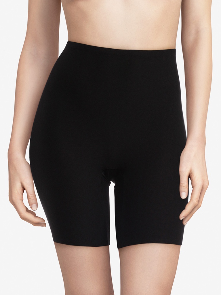 Culotte short jambes mi longues stretch invisible CHANTELLE "SoftStretch" C26450 - Noir 011