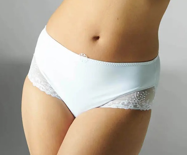 Culotte taille haute SIMONE PERELE "Délice" 12X770 - Blanc 011