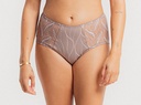 Culotte taille haute LOUISA BRACQ "Julia" 477-50 - Taupe TPE