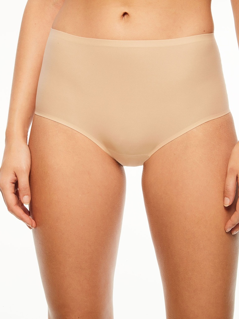 Culotte taille haute invisible TU CHANTELLE "SoftStretch" C26470 - Nude 0WU