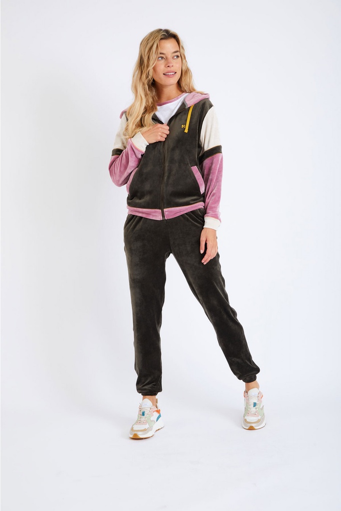 Jogging homewear BANANA MOON "Wildlake" Aiden & Quickly - Kaki HKC97