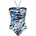 Maillot une pièce bandeau & bretelles amovibles SUNFLAIR 72191 - Marine 26