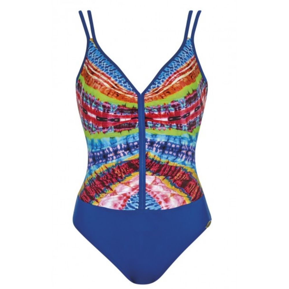 Maillot une pièce triangle paddé SUNFLAIR "Wild World" 22369 - Multi 99