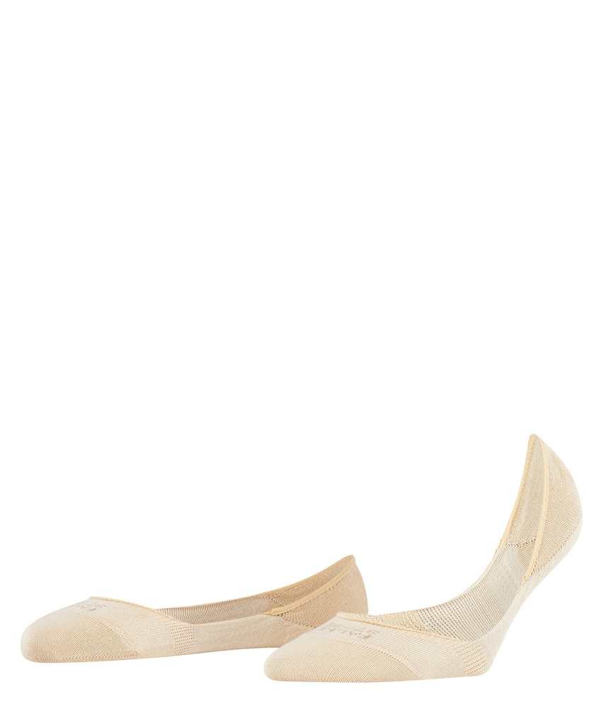 Protège-pieds coton dame FALKE "Step medium cut" 46492 - Cream 4011