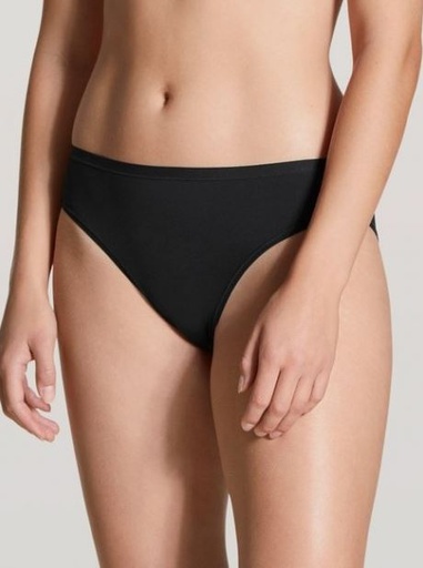 Slip coupe classique en Econyl recyclé CALIDA "Eco Sense" 22038 - Noir 992