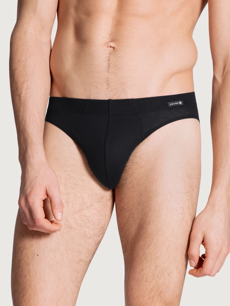 Slip homme coton CALIDA "Evolution" 21660 - Noir 992