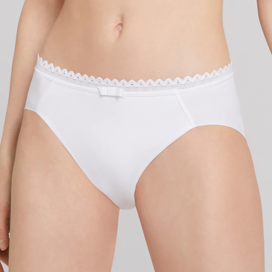 Slip LOU "Oxygène Coton" 02278 - Blanc 010