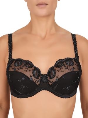 Soutien-gorge avec armatures en 3 parties CONTURELLE "Provence" 0080505 - Noir 004