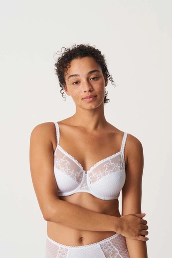 Soutien-gorge avec armatures enveloppant CHANTELLE "Instants" C13A10 - Blanc 010