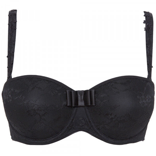 Soutien-gorge à coques & bretelles amovibles DACAPO "Passione" 344504 - Noir 214