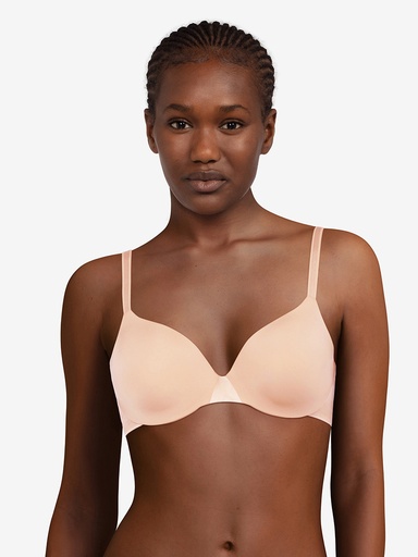 Soutien-gorge à coques enveloppant CHANTELLE "Essentiall"  C15G60 - Beige Doré 01N