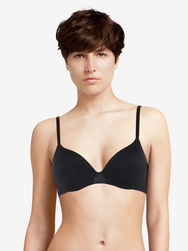 Soutien-gorge à coques enveloppant CHANTELLE "Essentiall"  C15G60 - Noir 011