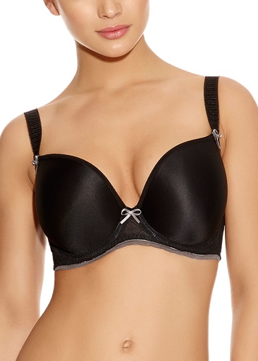 Soutien-gorge à coques plongeant FREYA "Deco Vibe" AA1704 - Noir BLK