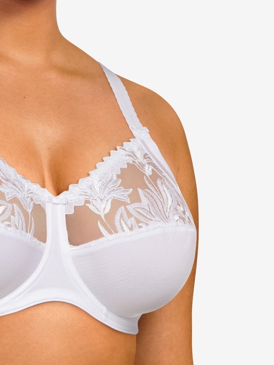 Soutien-gorge armature en 3 parties CHANTELLE "Amazone" C21010 - Blanc 010