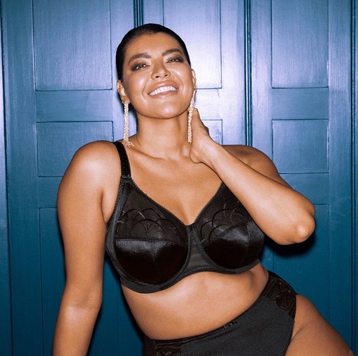 Soutien-gorge armaturé spécial poches profondes ELOMI "Cate" EL4030 - Noir BLK