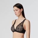 Soutien-gorge armature Foulard LOU "Orfèvre" 1A335 - Noir 030