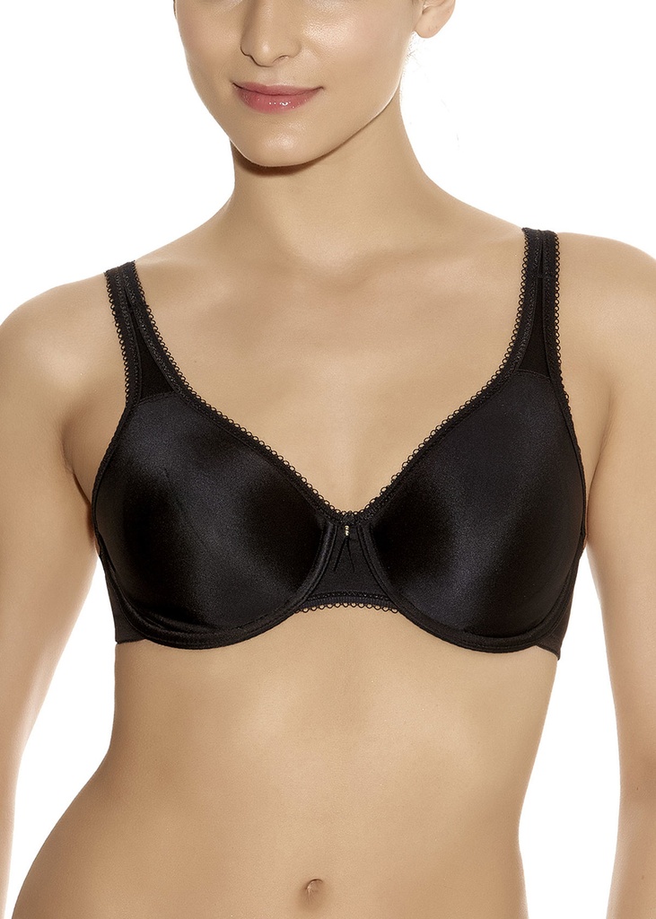 Soutien-gorge armature moulé grand maintien WACOAL "Basic Beauty" WA855192 - Noir BLK