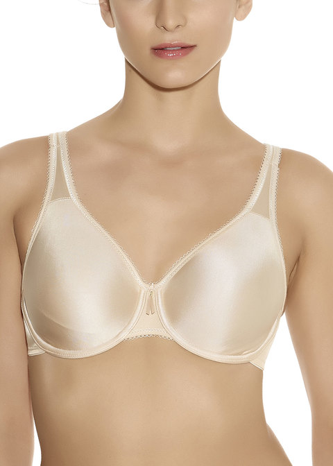 Soutien-gorge armature moulé grand maintien WACOAL "Basic Beauty" WA855192 - Nude NUE