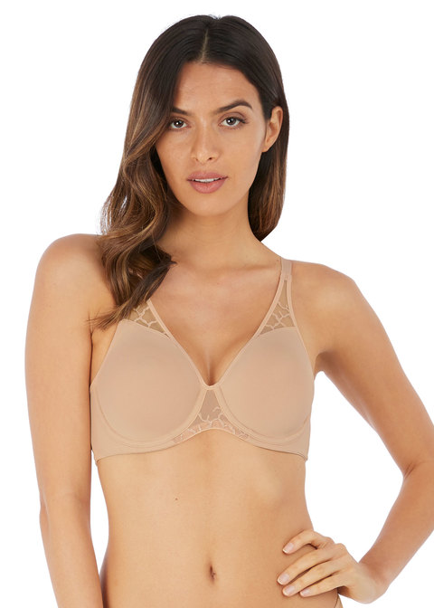Soutien-gorge armature moulé WACOAL "Lisse" WE145001 - Frappé FRP