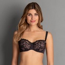 Soutien-gorge Balconnet ANITA ROSA FAIA "Antonia" 5205 - Noir 001