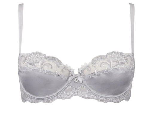 Soutien-gorge corbeille LISE CHARMEL "Splendeur Soie" ACC3080 - Gris 18028