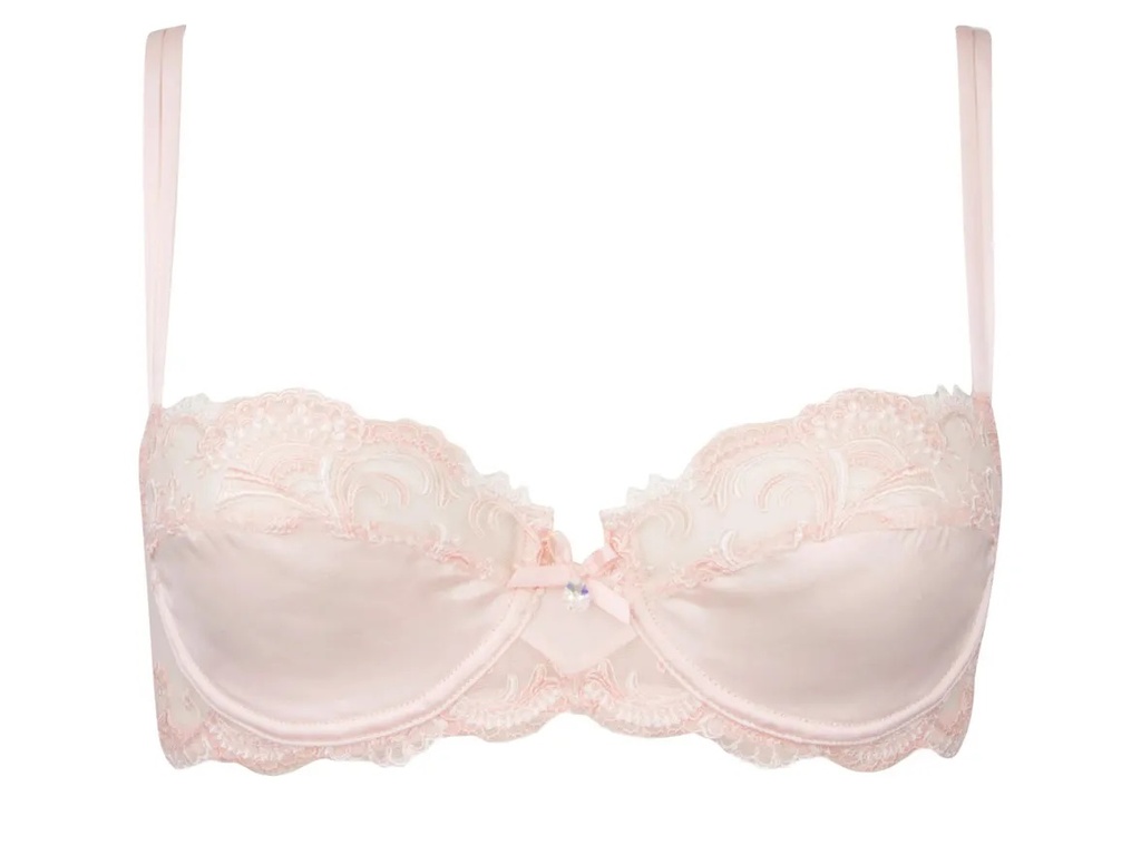 Soutien-gorge corbeille LISE CHARMEL "Splendeur Soie" ACC3080 - Rose 2426