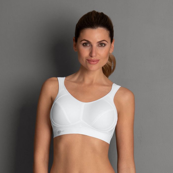 Soutien-gorge de sport sans armatures ANITA ACTIVE Maximum Support "Extrême control" 5527 - Blanc 006