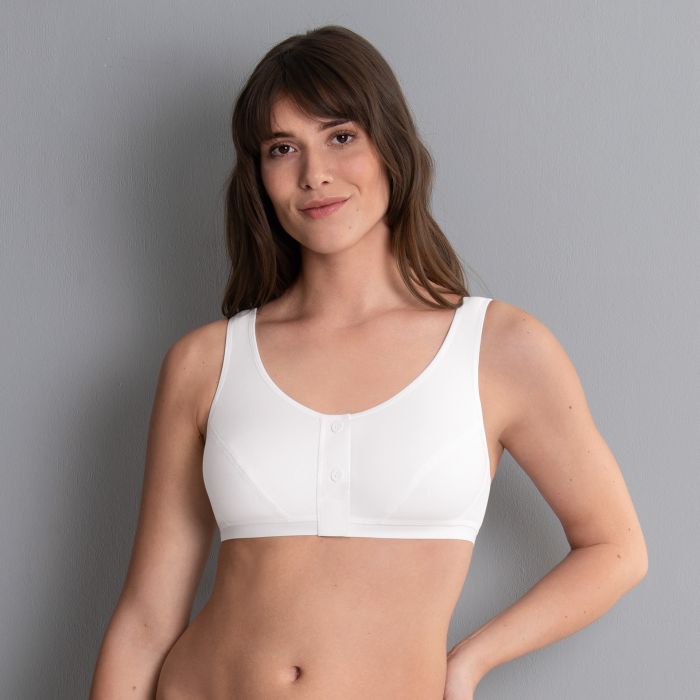 Soutien-gorge post-opératoire pour prothèses sans armatures ANITA CARE "Isra" 5315X - Blanc 006