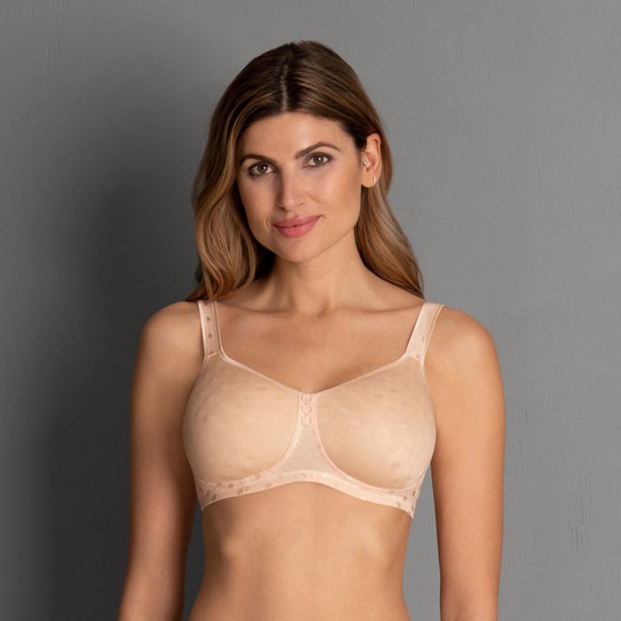 Soutien-gorge pour prothèses avec coques spacer et sans armatures ANITA CARE "Airita" 5752X - Rose poudré 774