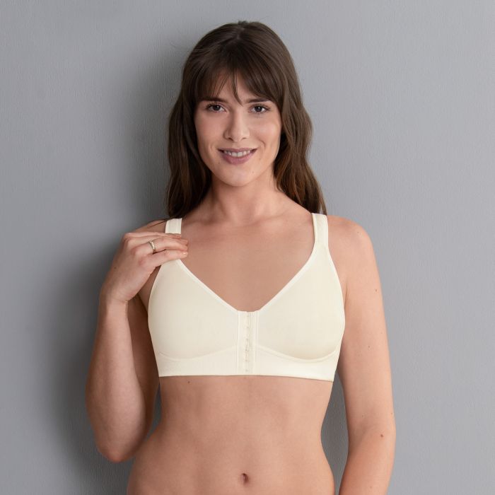 Soutien-gorge pour prothèses post-opératoire sans armatures & fermeture avant ANITA CARE "Salvia" 5322X - Ecru 047