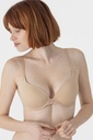 Soutien-gorge push-up plongeant  MAISON LEJABY " Nufit" 171231 - Power Skin 389