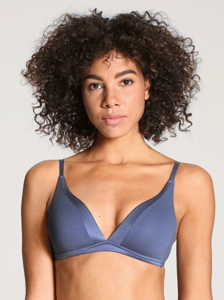 Soutien-gorge triangle à coques sans armatures CALIDA "Cate" 03158 - Bleached Denim 385