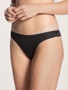Tanga taille basse coton & dentelle CALIDA "Sensual Secrets" 20831 - Noir 992
