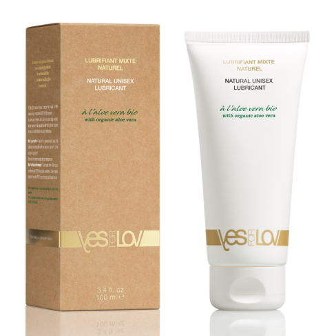 Lubrifiant naturel bio YES FOR LOVE "A l'aloé vera bio" YFL01A18 - 100ml