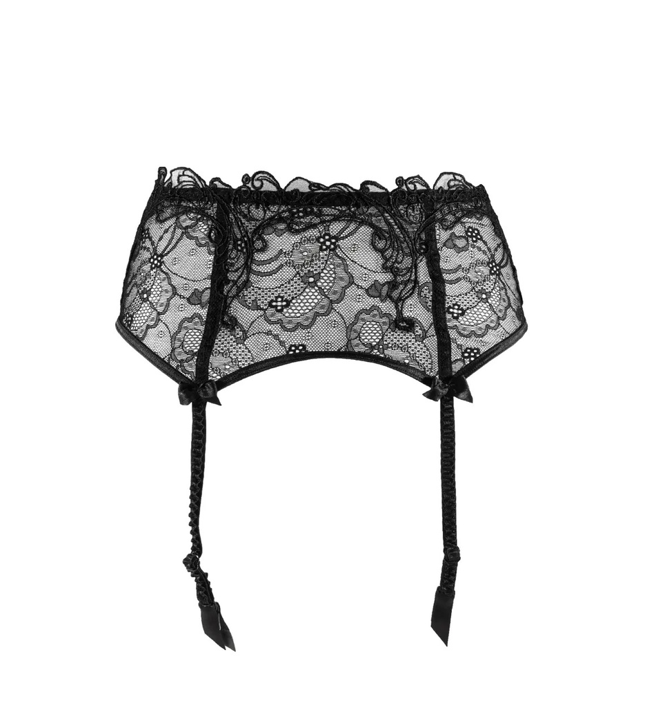 Porte-jarretelles LISE CHARMEL "Soir de Venise" ACA4703 - Noir 8049