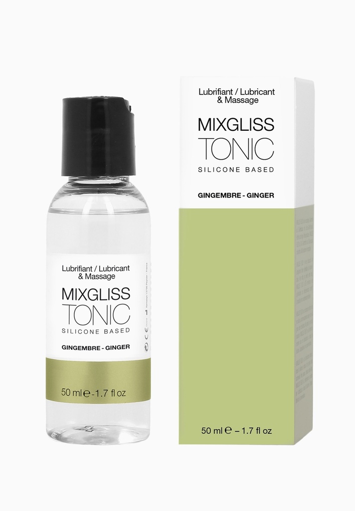 Lubrifiant silicone parfumé MIXGLISS "Tonic" 50ml - Gingembre