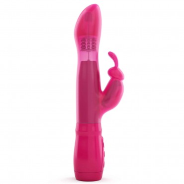 Vibromasseur triple stimulation DORCEL "Furious Rabbit" - Rose