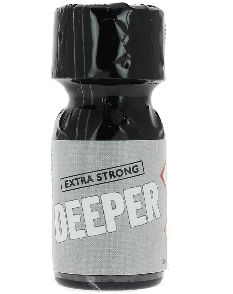 Poppers vasodilatateur aphrodisiaque pour sexualité exacerbée "Deeper" 13ml