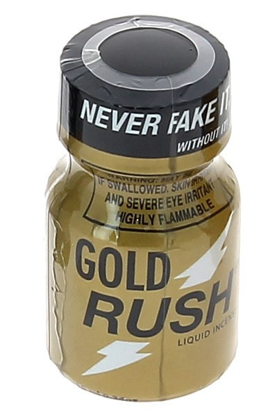 Poppers vasodilatateur aphrodisiaque pour sexualité exacerbée "Gold Rush Pentyl" 9ml