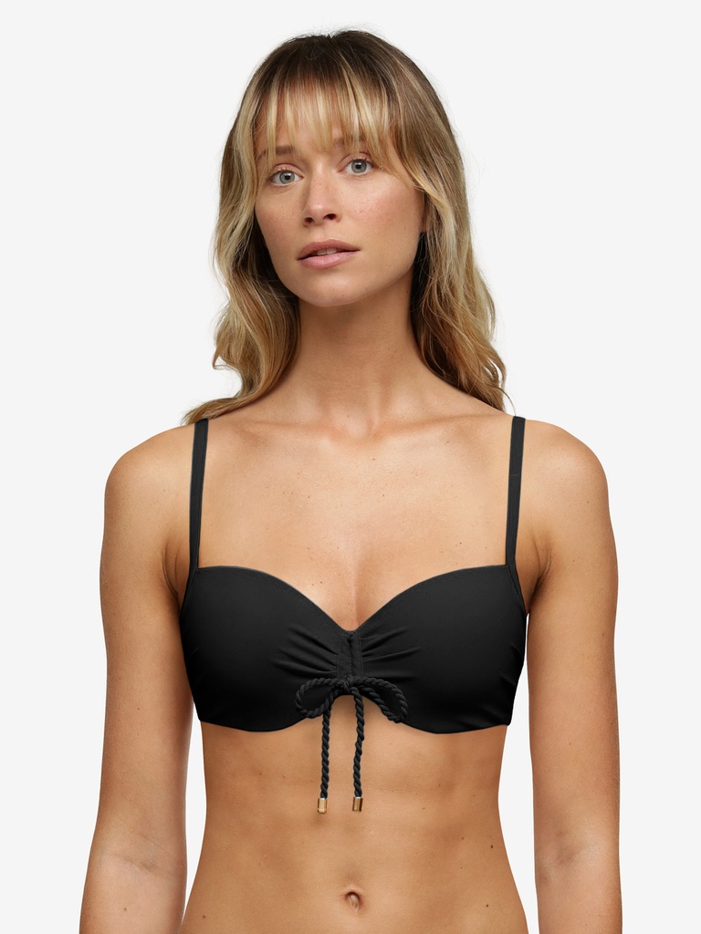 Bikini corbeilles avec armatures CHANTELLE "Inspire" C10G50 & C10G30 - Noir 011