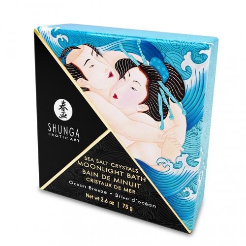 Sels de bain de la mer morte SHUNGA "Bain de minuit" 75g - Brise d'océan