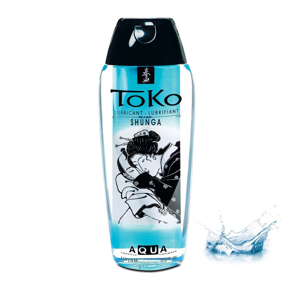 Lubrifiant à base d'eau SHUNGA "Toko Aqua" 165ml - Neutre