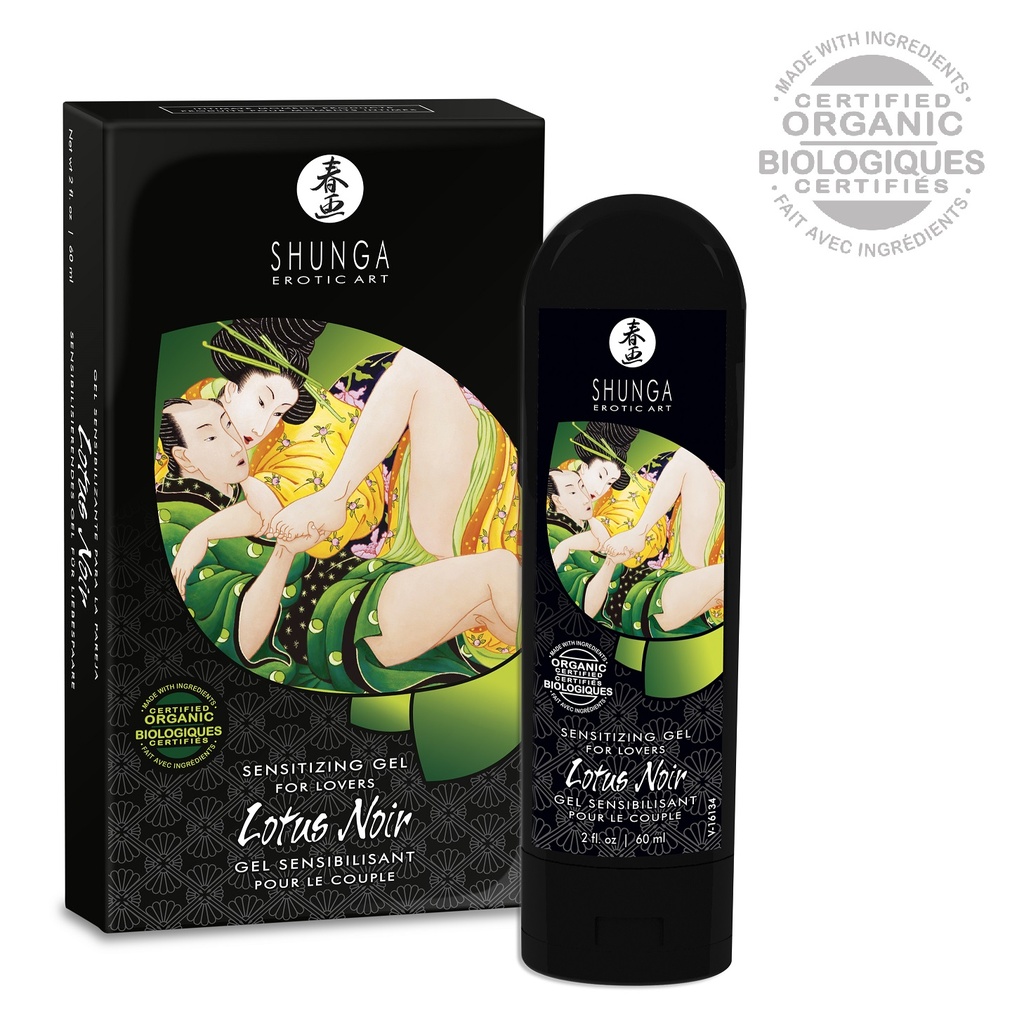 Gel sensibilisant bio pour le couple SHUNGA "Lotus Noir" Organica 60ml