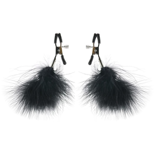 Pinces pour seins & plumes SPORTSHEETS - SEX & MISCHIEF "Feathered Nipple Clips"