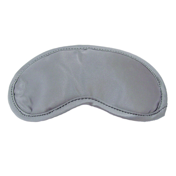 Masque satin pour jeux bondage SPORTSHEETS - SEX & MISCHIEF "Satin Grey Blindfold" - Gris