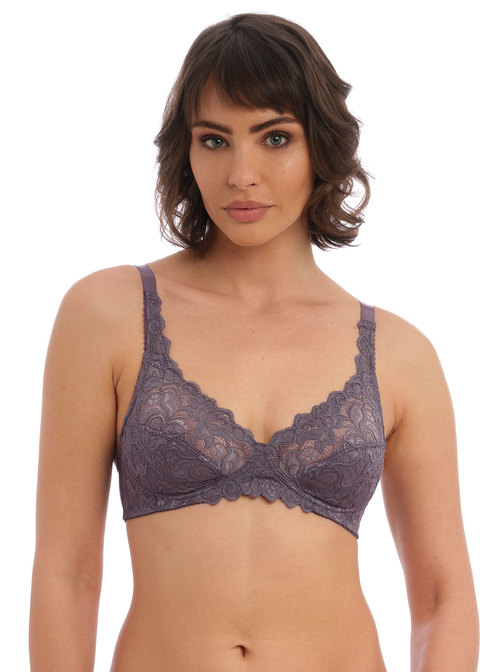 Soutien-gorge sans armature WACOAL "Eglantine" WEBFA162 - Argent ART