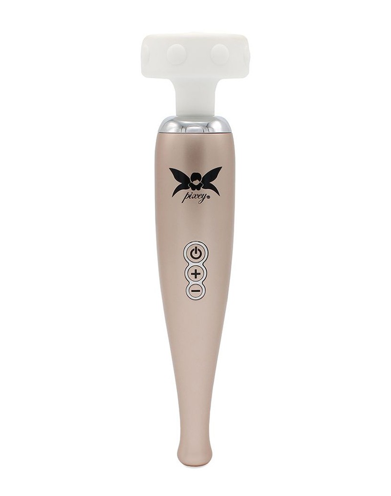 Vibromasseur Wand corps & clitoris rechargeable PIXEY "Hammerhead"