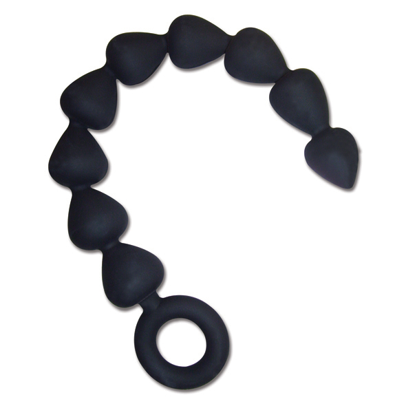 Chaine anale en silicone SEX & MISCHIEF "Silicone Anal Beads"